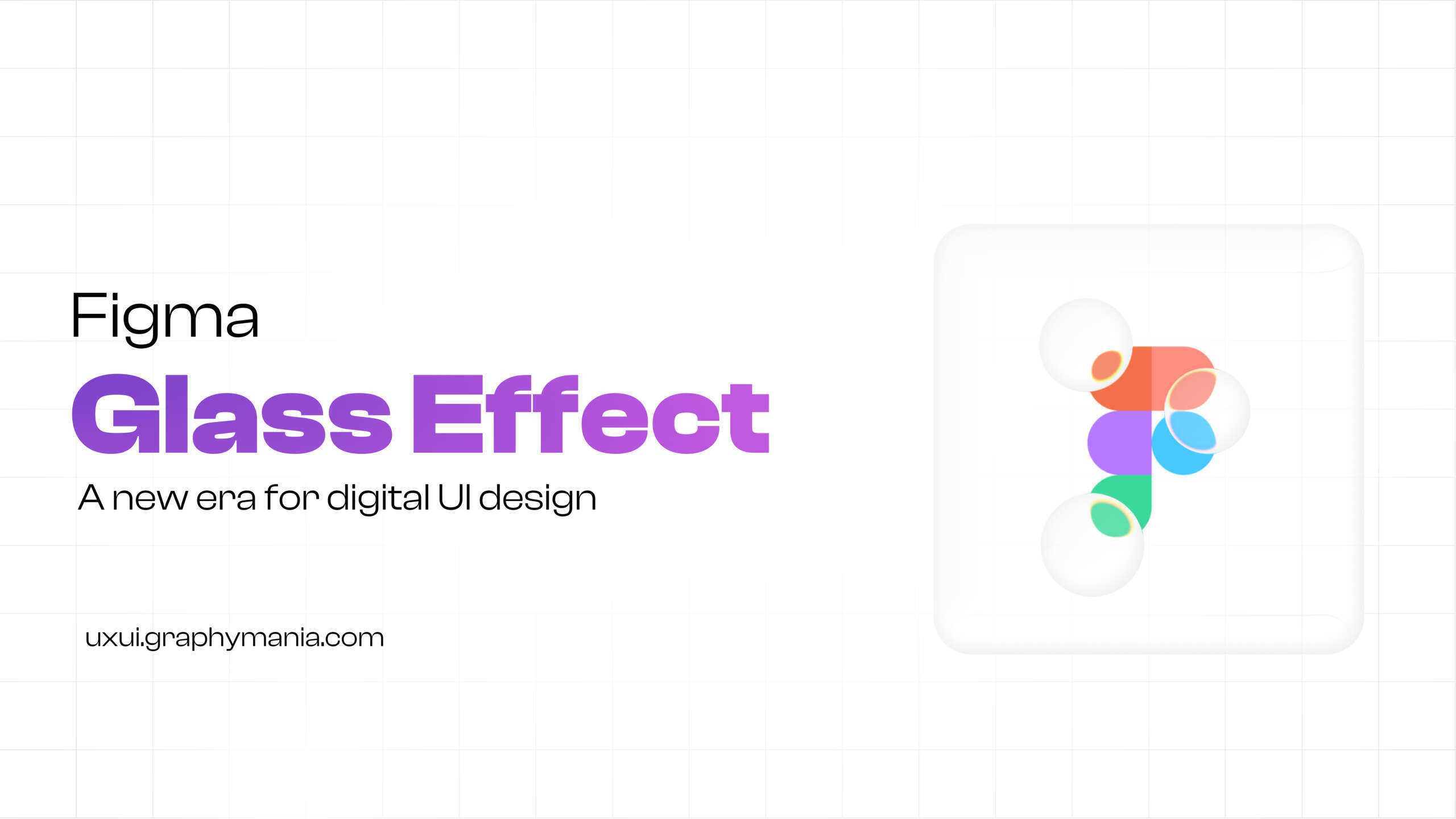 Glass Effect UI: dashboard with translucent glass cards over a colorful background, clear text and icons, soft light highlights.