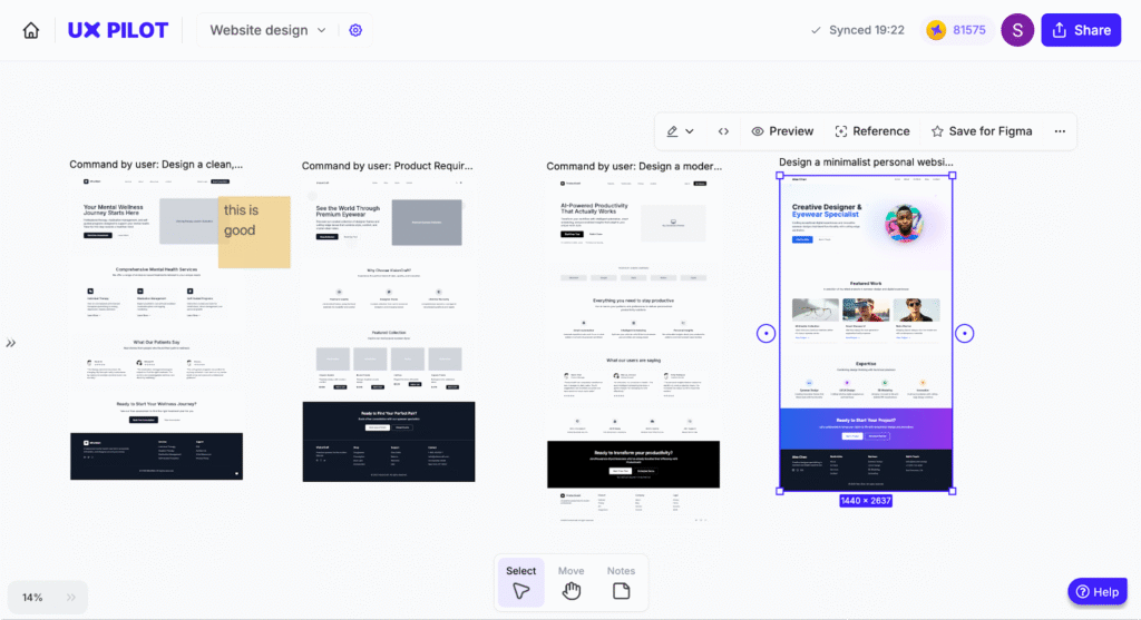 Professional UI UX Design Agency Portfolio Showcase