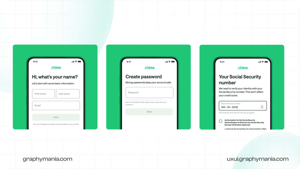User journey infographic explaining fintech onboarding UX for financial institutions and banks