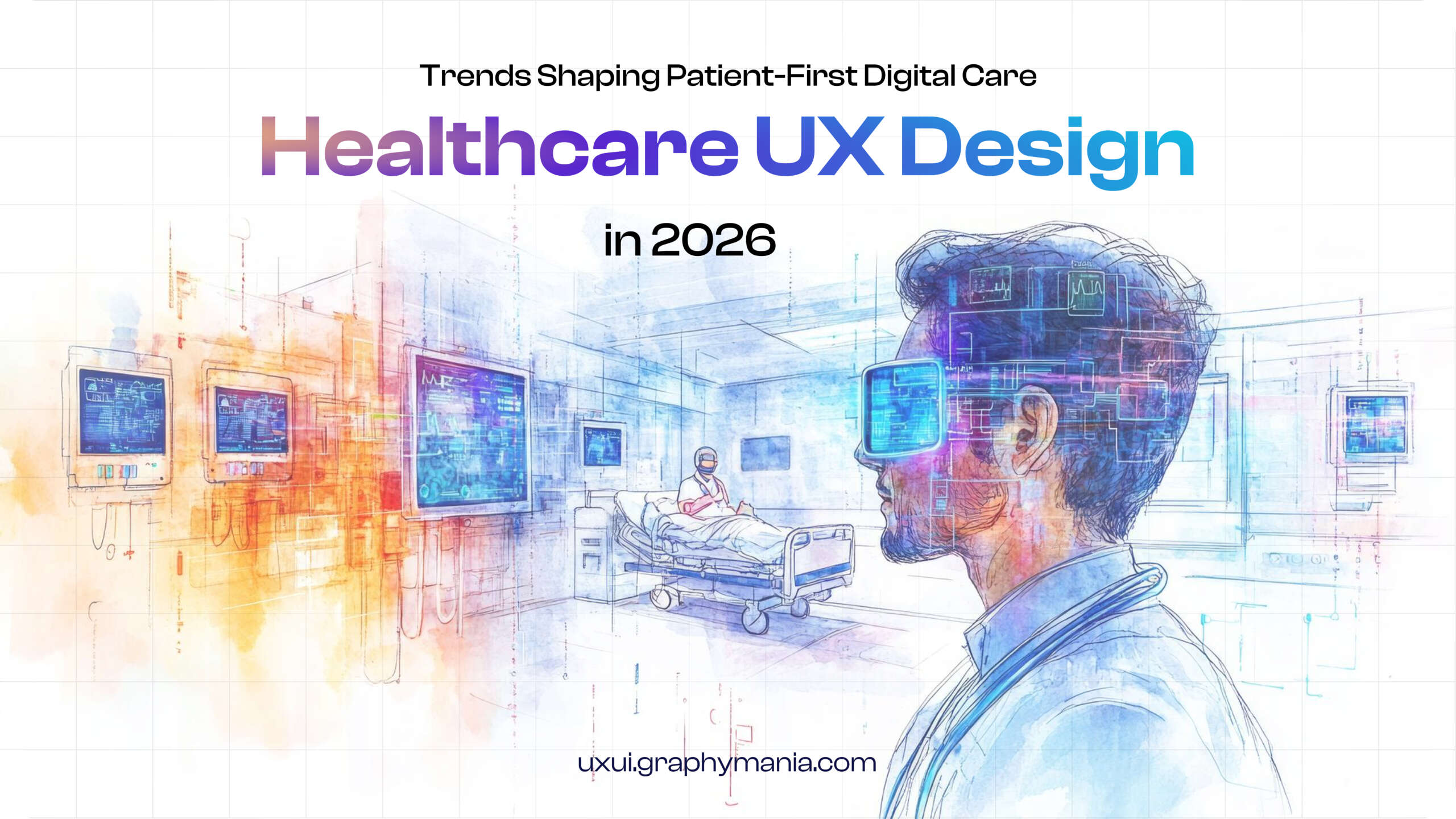 healthcare UX design showcasing a patient-first digital healthcare app interface focused on clarity and accessibility