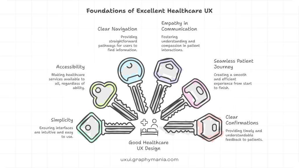 Key principles of effective healthcare UX design for better patient experience